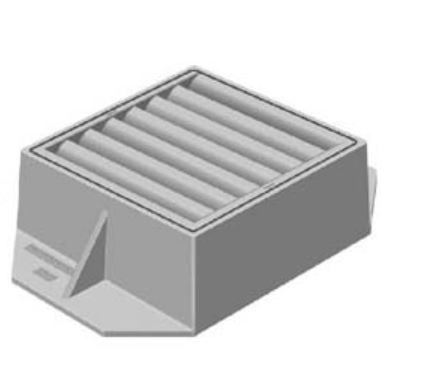 Neenah R-3528-V Roll and Gutter Inlets